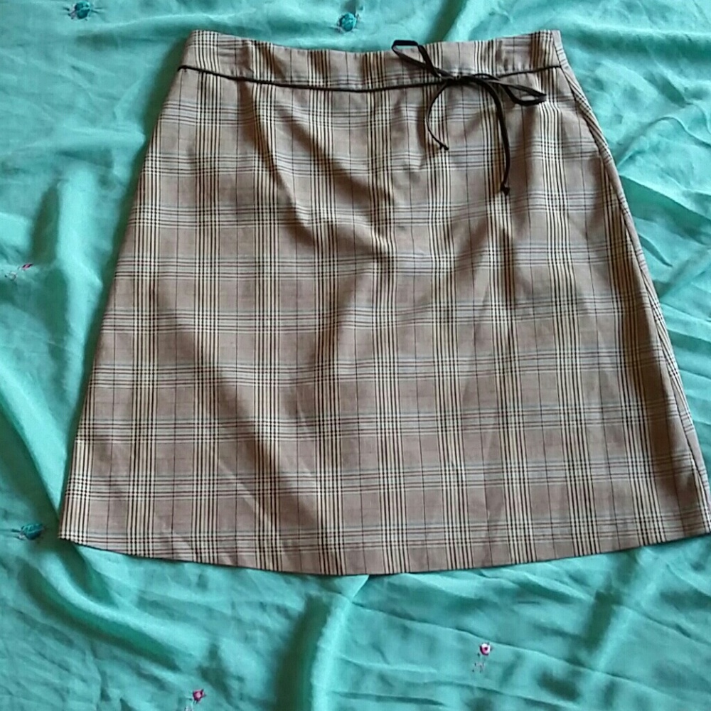 Plaid skirt
